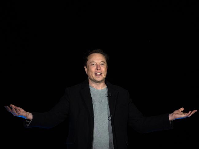 Elon Musk asked Twitter users in a poll: “Should I step down?” Picture: AFP