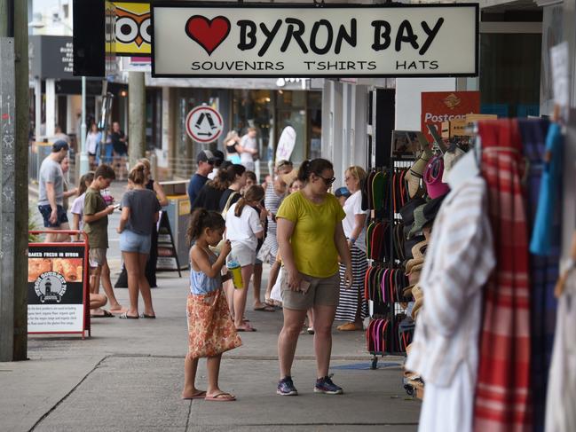 Byron Bay has long been a popular tourist destination. Picture: Steve Holland