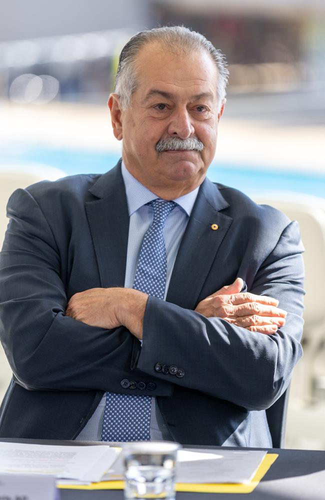 Brisbane 2032 Organising Committee boss Andrew Liveris. Picture: NewsWire / Sarah Marshall