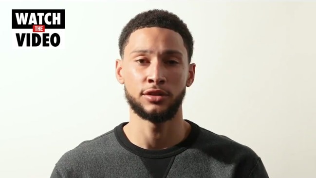 Ben Simmons goes public with support for Joe Biden