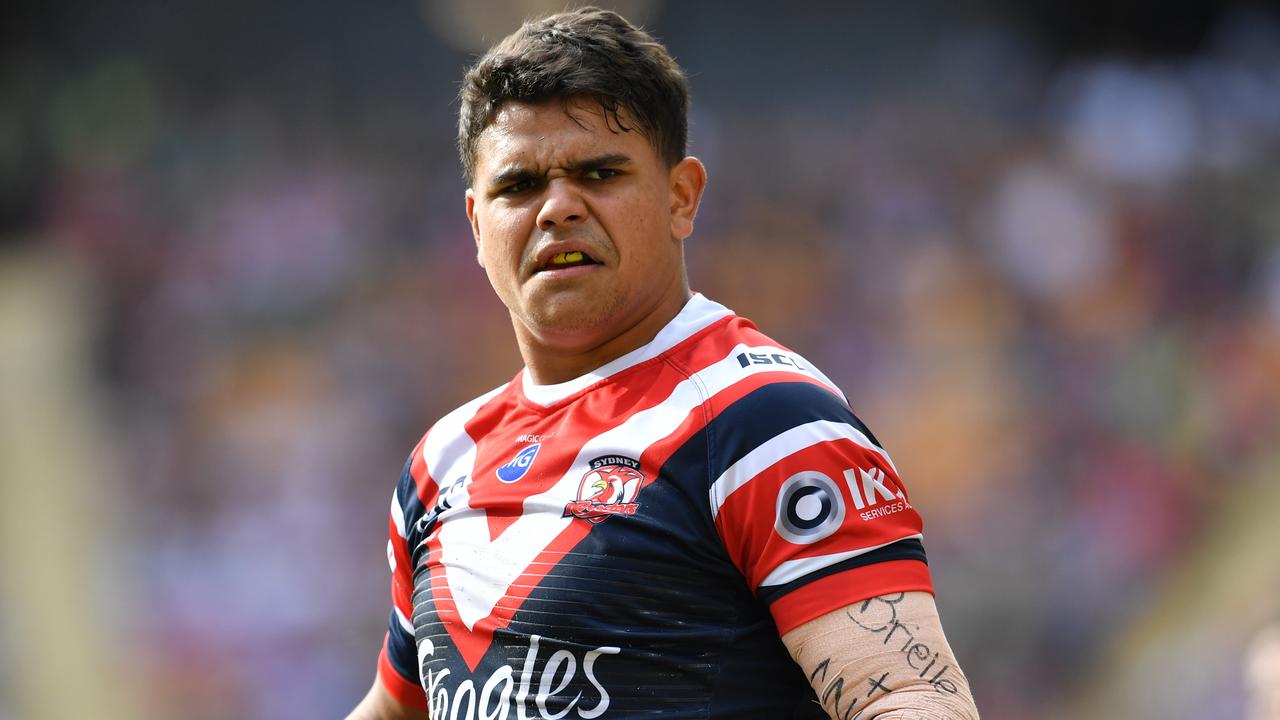 Latrell Mitchell of the Roosters received a phone call from Brad Fittler.