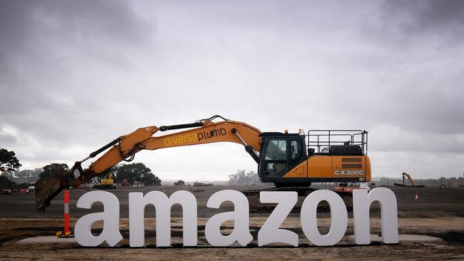 Amazon says AI is not used to monitor its own workers in Australia. Picture: NewsWire / Luis Enrique Ascui