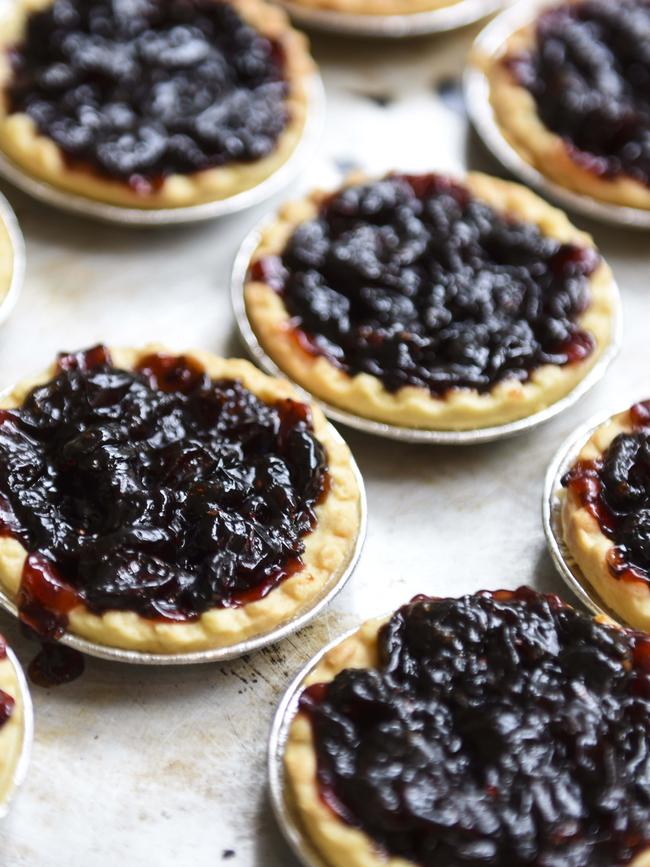 Cranberry tartlets Picture: DANNIKA BONSER