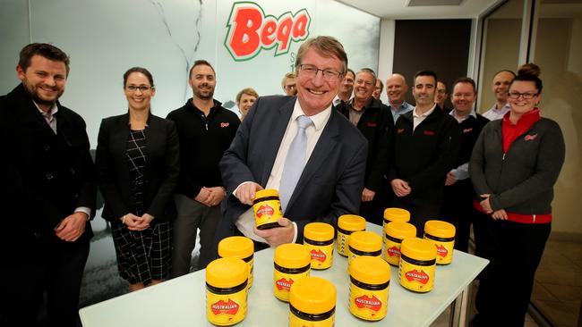 Bega executive chairman Barry Irvin Picture: Stuart McEvoy