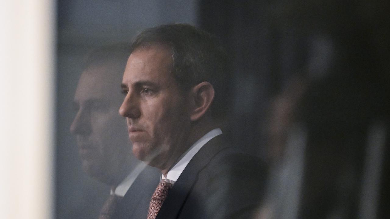 Treasurer Jim Chalmers has warned that Australia must navigate ‘dark shadows’ looming over the global economy. Picture: NewsWire / Martin Ollman