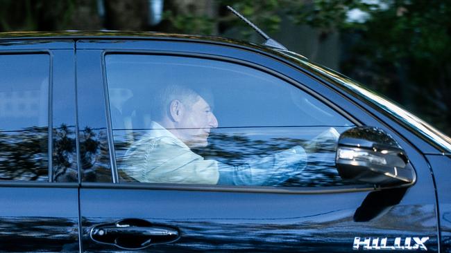 SYDNEY, AUSTRALIA - Daily Telegraph - June 3rd 2024: Channel Nine CEO Mike Sneesby leaves his Randwick house today.Picture: Daily Telegraph / Brendan Read
