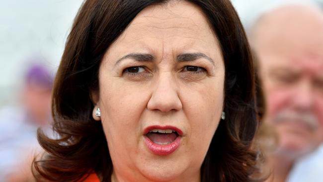 The Queensland ALP received $33,500 from a major property developer on the same day Premier Annastacia Palaszczuk promised to ban political donations from developers. Picture: AAP