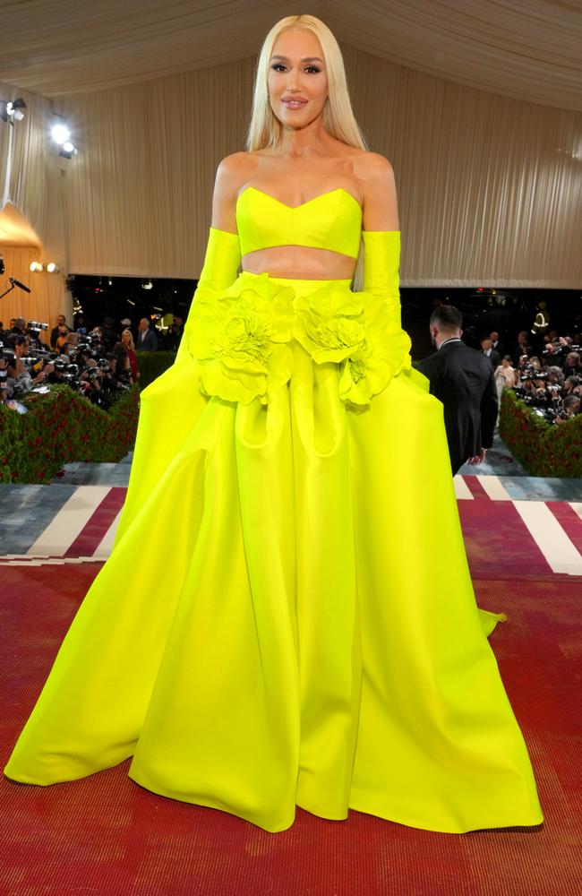 Mellow yellow via Gwen Stefani. Picture: Getty Images