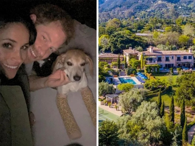 Rare glimpse inside Harry, Meghan’s $20m home. Picture: meghan/Instagram; Supplied