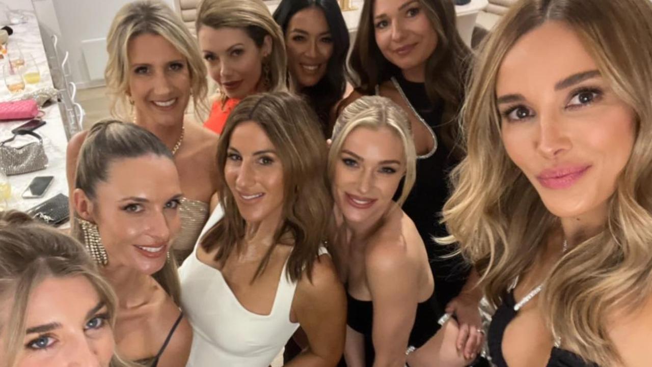 Bec and her girlfriends were attending the Winter Ball at Mount Buller. Picture: Instagram / @becjudd