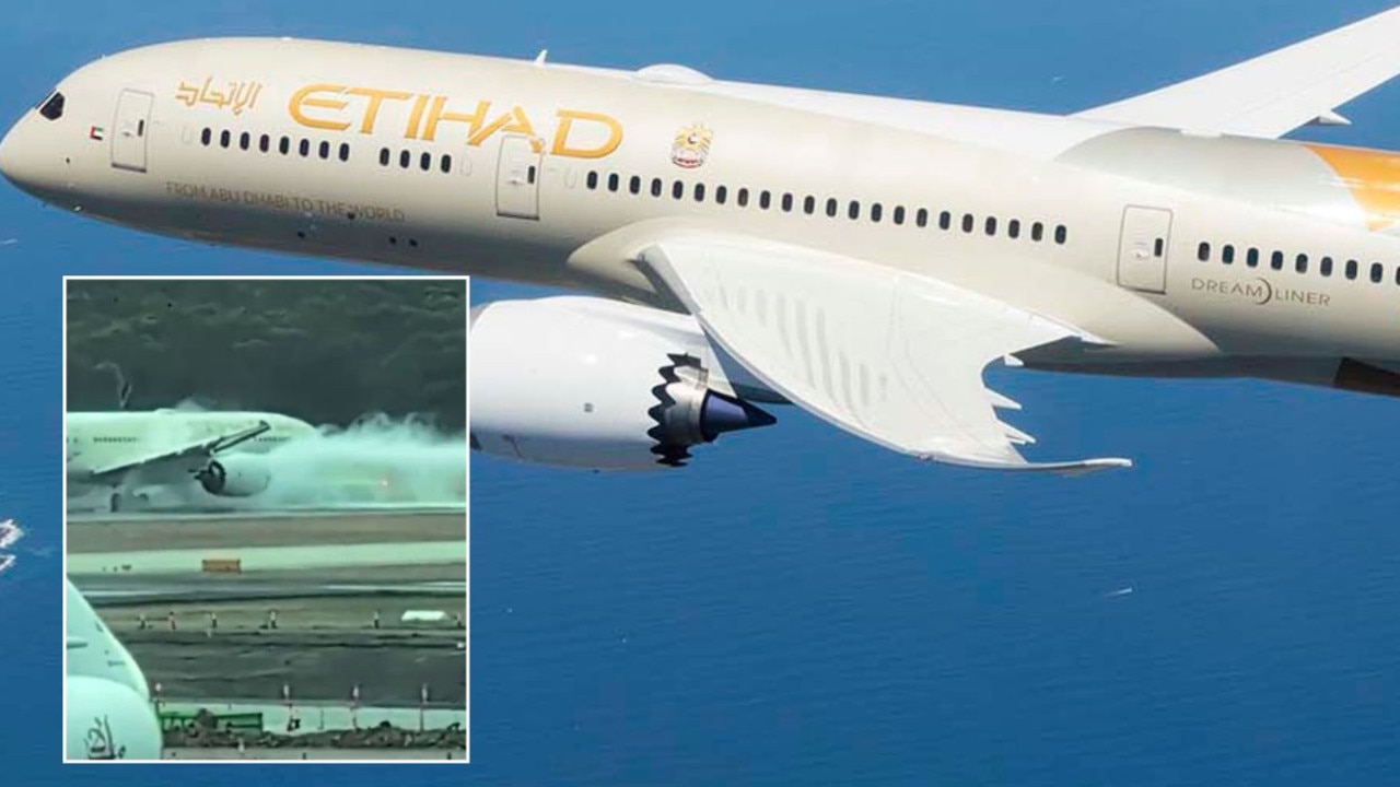 Etihad flight blows two tyres after aborted takeoff