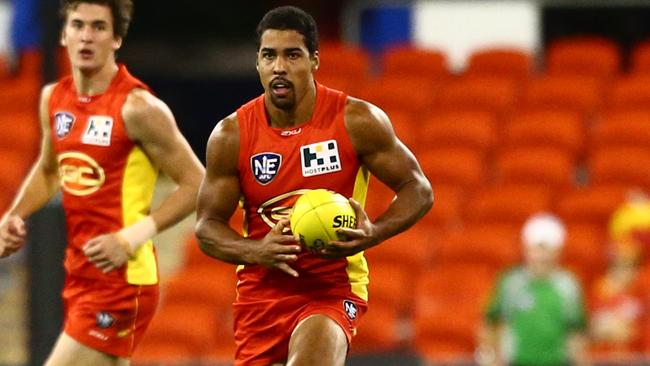 Joel Wilkinson in action during his time at Gold Coast.