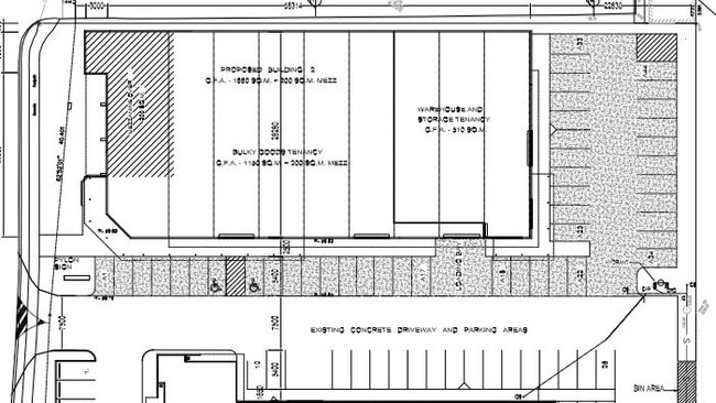 Plans for the Yamanto site submitted to the council.