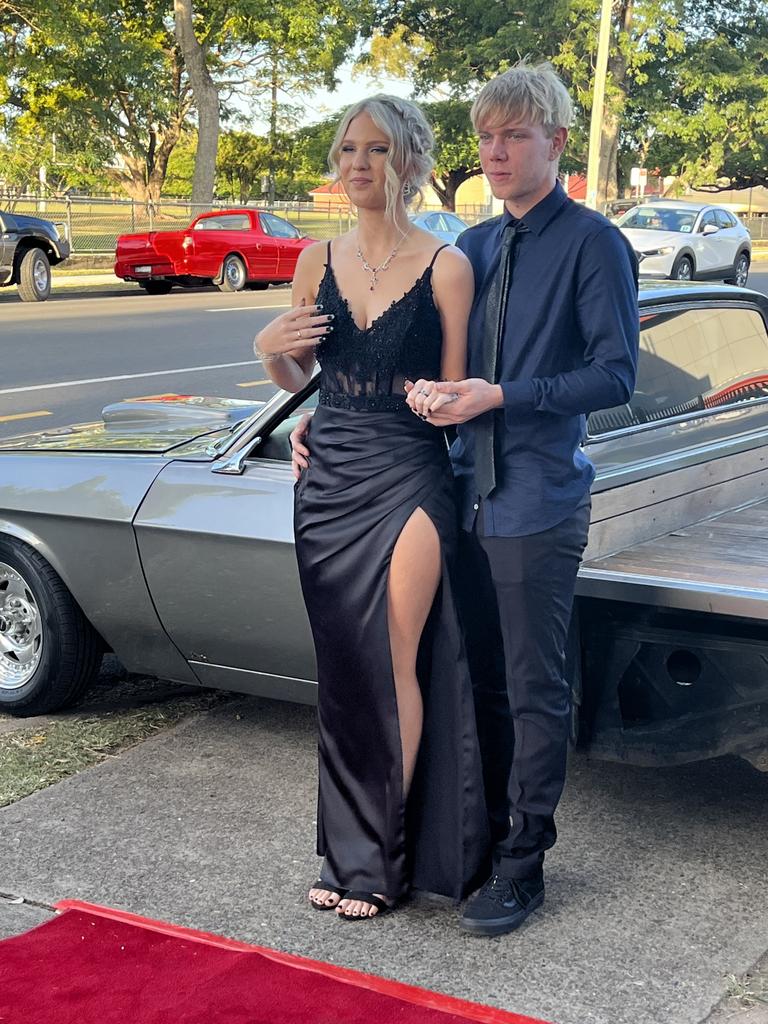 The students of Maryborough State High School celebrate their formal.