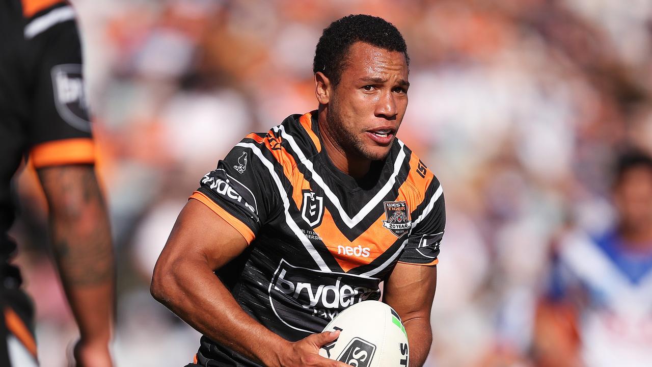 Moses Mbye has been switched from fullback to centre for the clash against the Raiders.