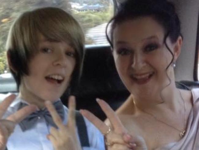 Taylor has thrived since coming out as transgender with a supportive family. Picture: Supplied