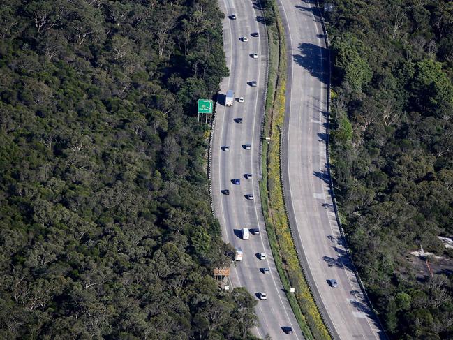 The pursuit occurred on the M1. File image.