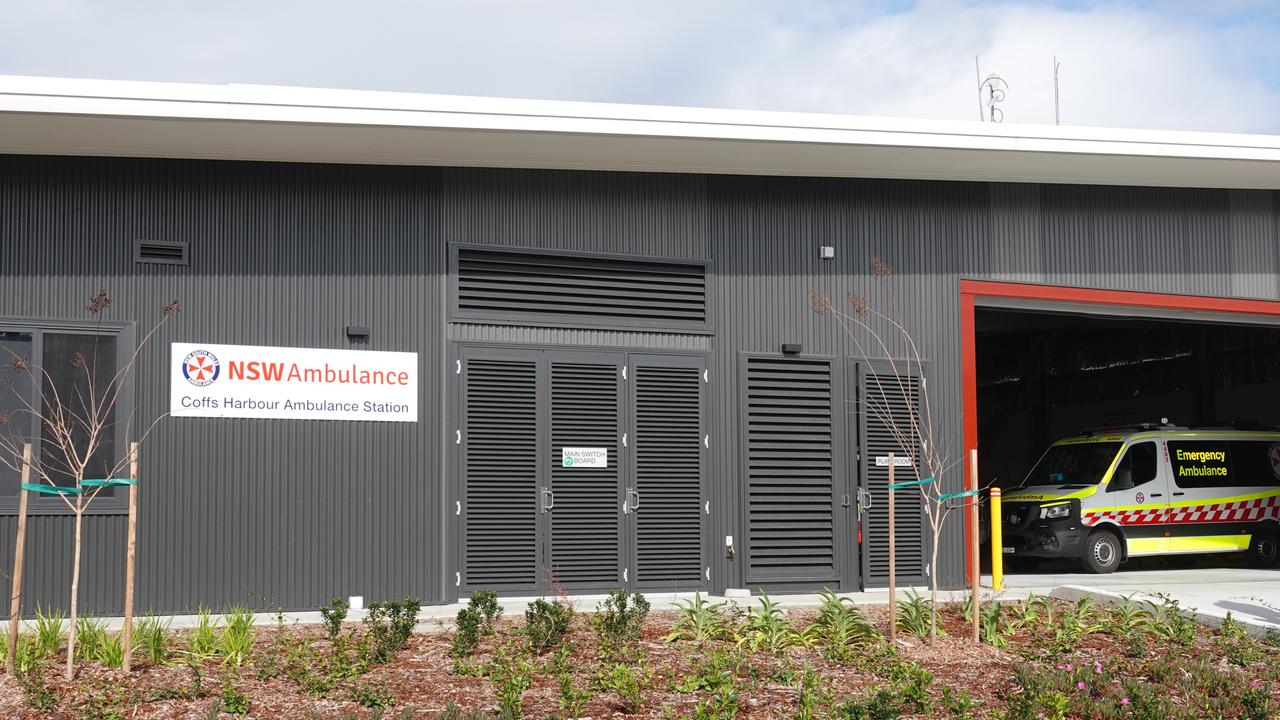 The new Coffs Harbour NSW Ambulance Station was opened on July 25, 2023. Picture: Chris Knight