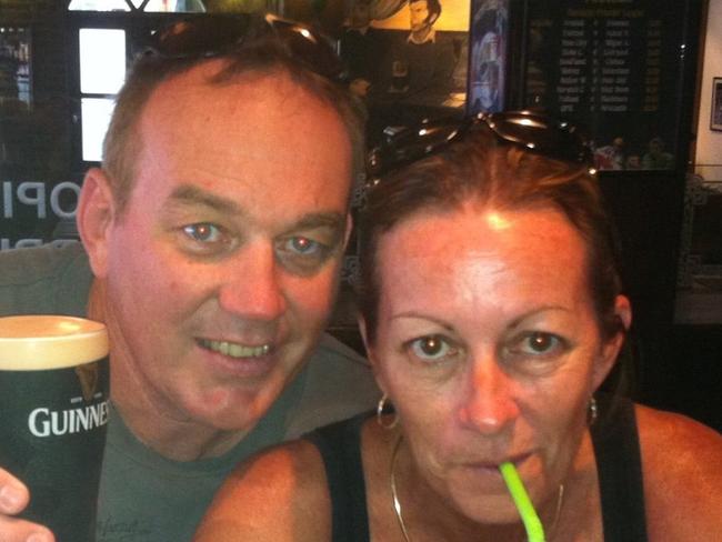 Chris Ryan is being remembered as a loving husband, father and grandfather after he suffered a medical emergency and died at Goonyella Riverside Mine near Moranbah on Monday, January 17, 2022. He is pictured here with wife Heather Ryan. Picture: Facebook