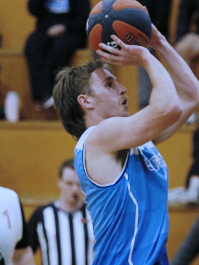 Max Kos shot 21 points against McKinnon. Picture: Bellarine Storm.