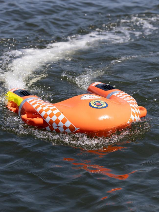 One of the NSW SES’s new USVs, which have been in operation as part of a trial since November.