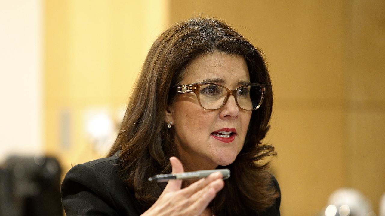 Opposition finance spokeswoman Jane Hume has denied the Coalition’s housing plan is the same as the Albanese government’s because it has time frames. Picture: NewsWire / John Appleyard