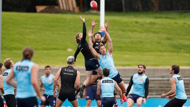 The Western Bulldogs had planned a practice match with Carlton for players who missed senior selection — before the AFL shutdown. Picture: Getty Images