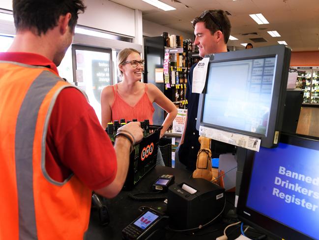 Michael Gunner says everyone must show identification to buy takeaway alcohol in the NT — regardless of race Picture: JUSTIN KENNEDY