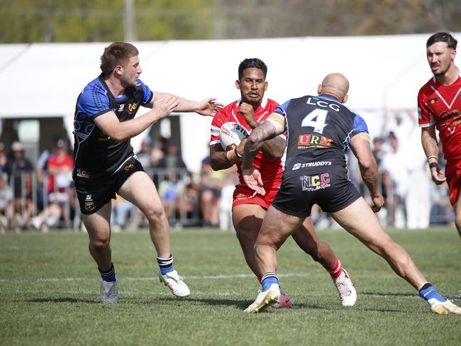 Koori Knockout - Day 4 Mens GF WAC v Nanima Common Connection Monday, 7 October 2024 Hereford St, Bathurst NSW 2795, Australia, Picture Warren Gannon Photography