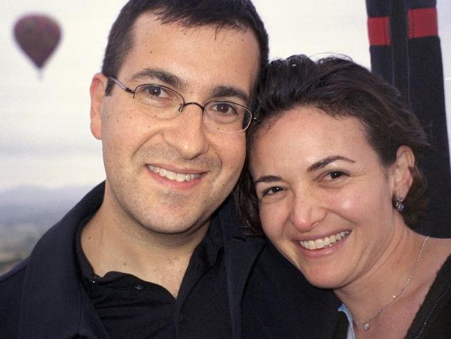 Sheryl Sandberg and her late husband David Goldberg.