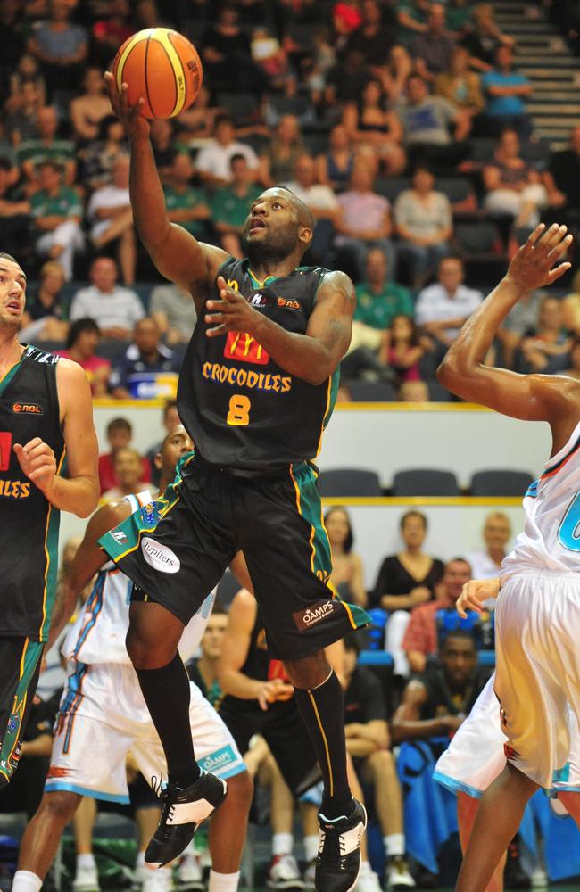 Corey Williams first appearance in the NBL was with the Townsville Crocs back in 2007. Picture: Supplied.