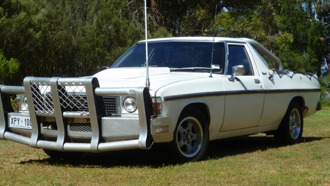 The Ford ute proved so popular, Holden created one of its own — this model obviously several interations down the track.