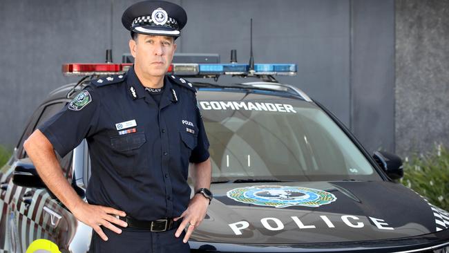 Traffic Services Branch officer-in-charge Superintendent Darren Fielke has labelled drug and drink drivers “selfish pricks” as the impact of drugs on South Australian roads is revealed. Picture: Dean Martin