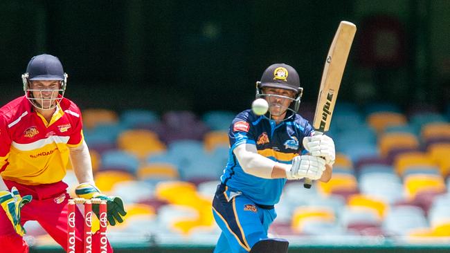 Gold Coast Thunder batsman Nic Peterson. Picture: ROBERT JONES/ACTION PHOTOS