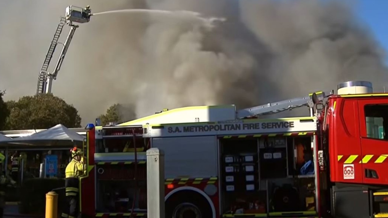 Flames devour popular SA eateries in massive inferno