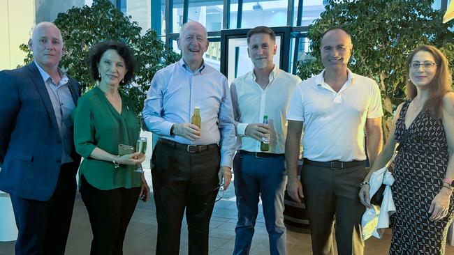 Sir Peter Cosgrove flew to Darwin to meet with many of the faces involved in Cyclone Warriors. Picture: Supplied.