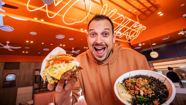Jem Jacinto of Finn Poke and Two Yolks in South Brisbane. Picture: Nigel Hallett