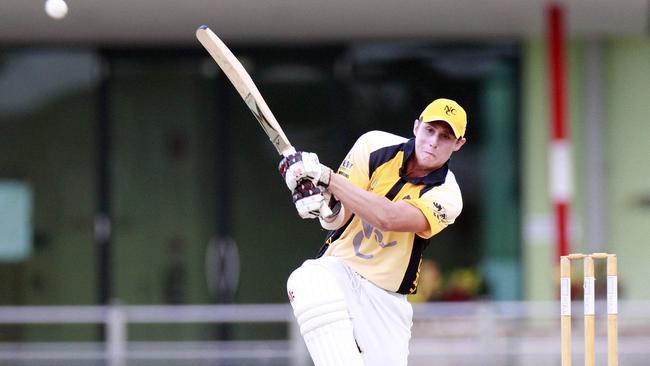 Cricket Far North one-day match between Innisfail and Norths at Cazalys. Norths' Robbie Colville.