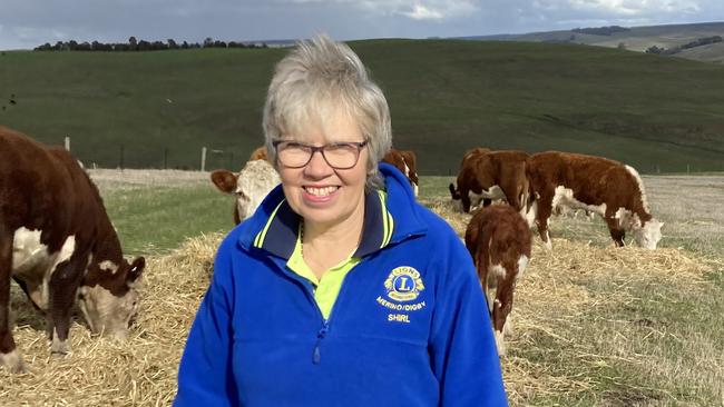 Farmer Shirley Menz, from Henty, says her biggest issue is water supply during the 'green drought'. Picture: Supplied