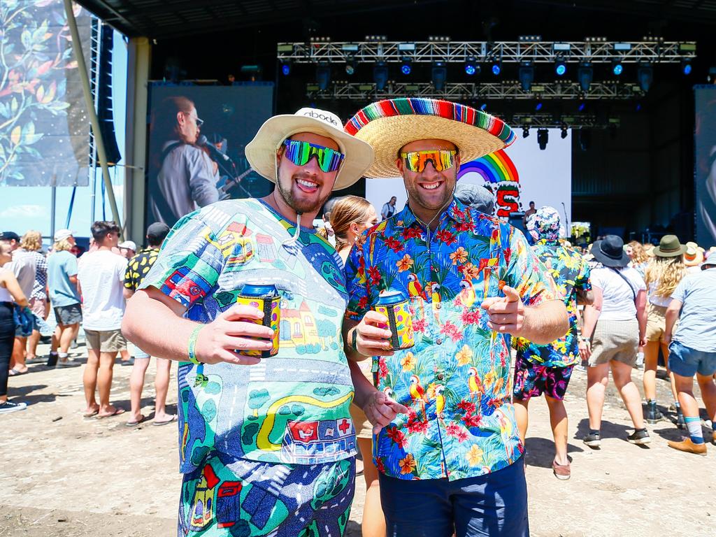 Some of the best dressed at Falls Festival Marion Bay 2019/20. Picture; PATRICK GEE