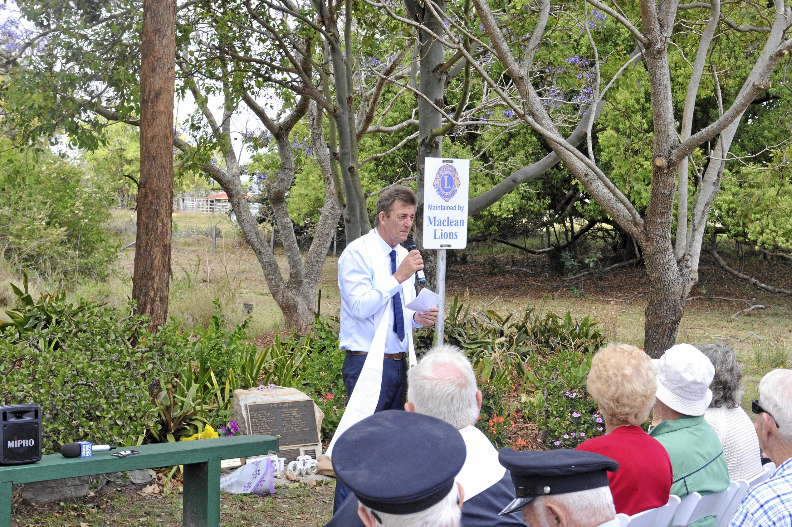 Pastor Greg Holder from Riverside Church Grafton welcomed everyone to the  anniversary.