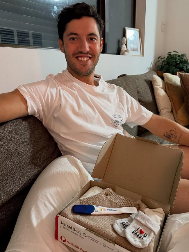Joel Evans was due to become a father in October.