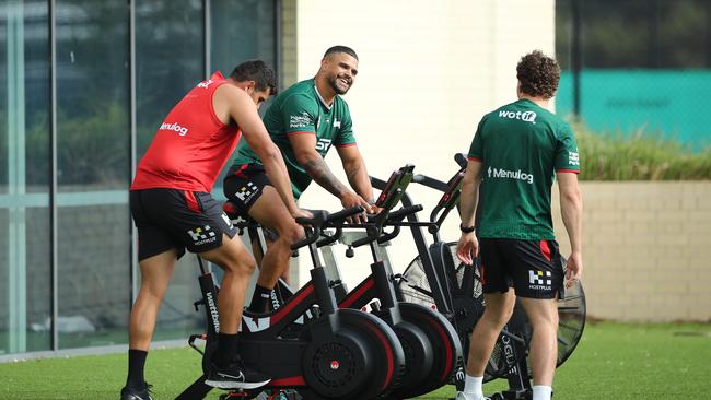 Latrell Mitchell is gearing up for a return from hamstring injury. Picture by Max Mason-Hubers