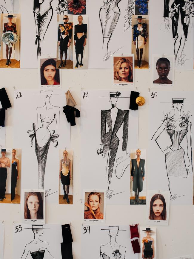 Schiaparelli Haute Couture AW22 mood board.