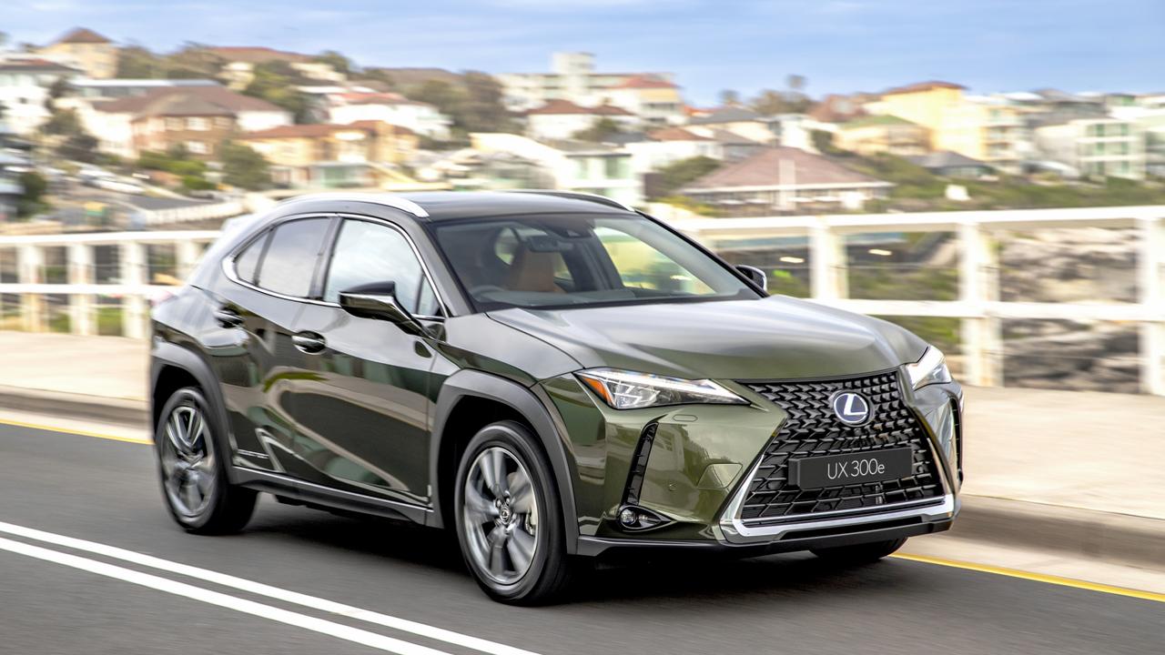 2021 lexus on sale electric suv