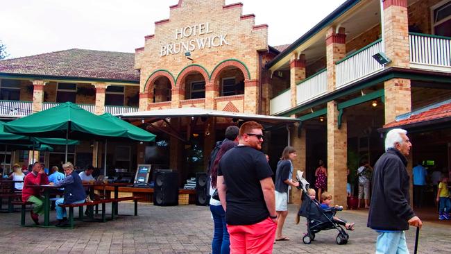 The historic Hotel Brunswick in Brunswick Heads. Picture: Cathy Stubbs.