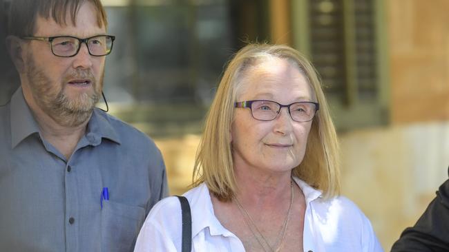 Kate’s mother Katheryn Sylvia told the inquest her daughter had texted saying: ‘sorry, migraine pain, agony, dying on bathroom floor’. Picture: NewsWire / Roy VanDerVegt