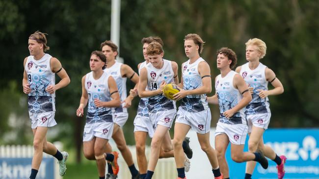 Coorparoo players earlier in the season - the Kings had a narrow loss to rival Morningside. Photos by Stephen Archer