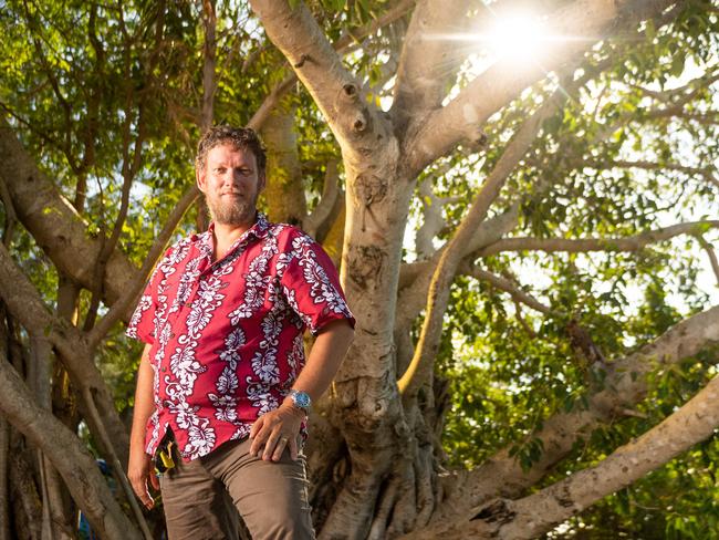 Wesley Field, CEO and Marketing and Business Development for Arirrki Aborignal Corporation, runs a jumping croc tour company which benefits an aboriginal community on Groote Island. He is supportive of a tourism voucher scheme after the coronavirus pandemic.Picture: Che Chorley