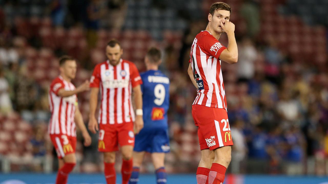 Melbourne City have gone four games without a win after losing to the Newcastle Jets. 